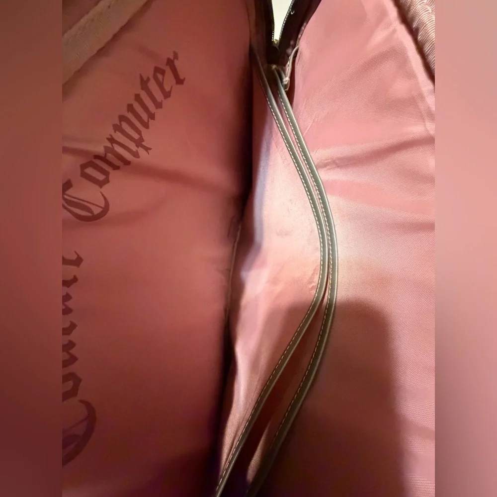 Y2K Vintage Juicy Couture Rust Laptop Bag